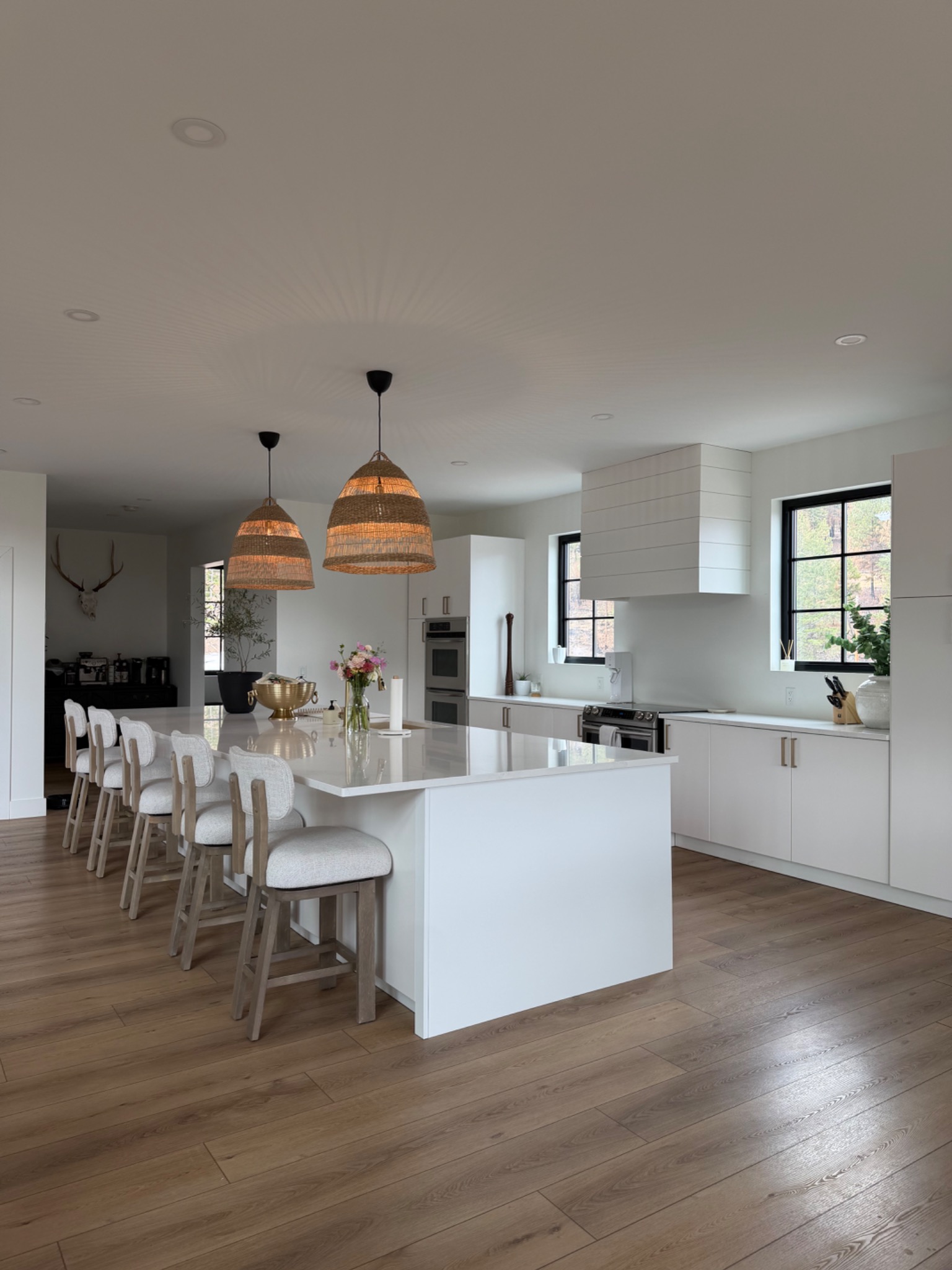 Finished custom kitchen in the Garnet Valley home