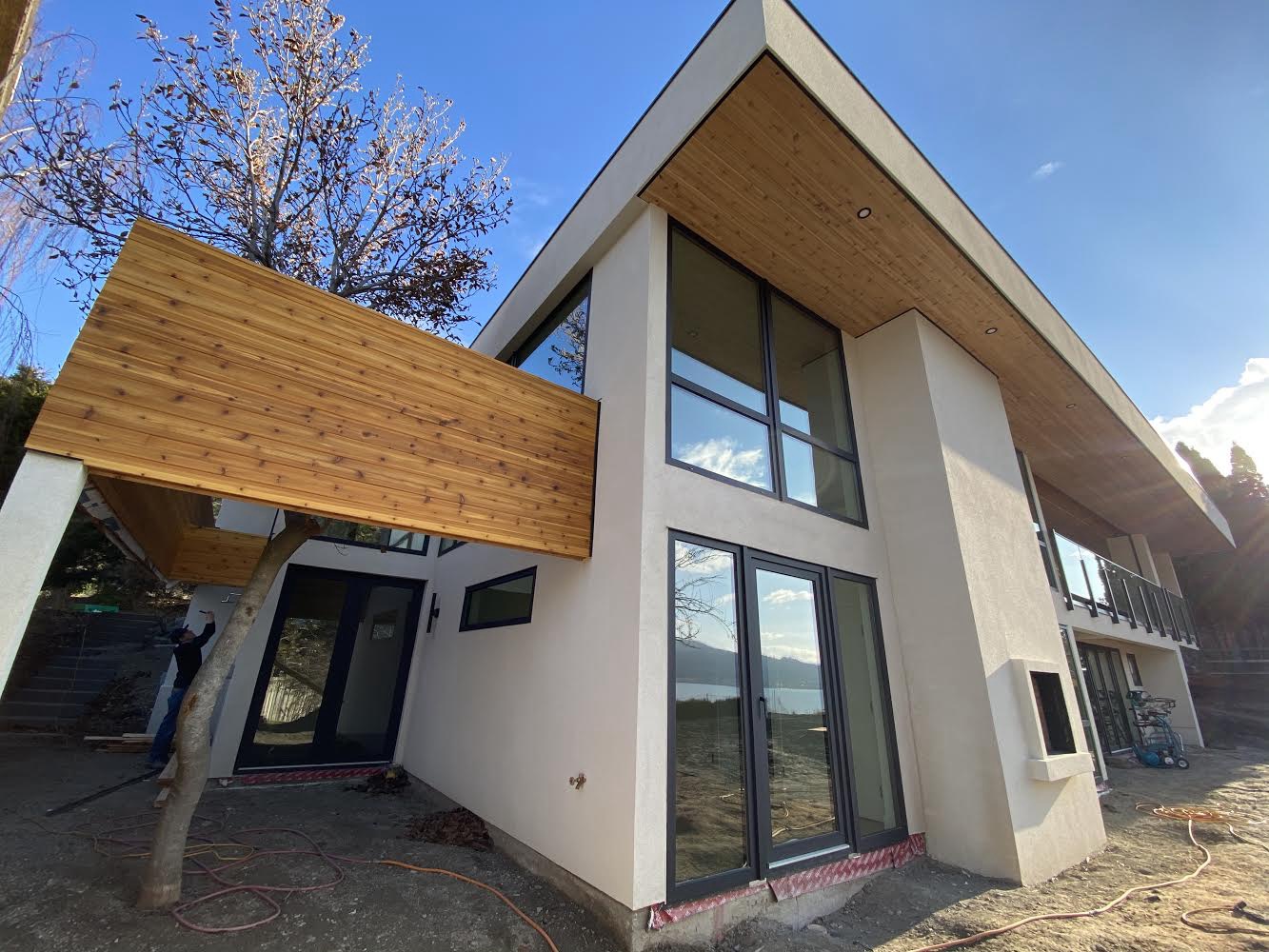 Modern custom home in the Okanagan
